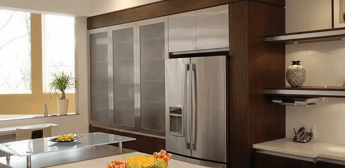 Cabinet door replacement and modern kitchen cabinet upgrade in Denver, CO